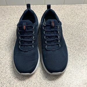 NWT Skechers Relaxed Fit sneakers Navy Blue Pair #2